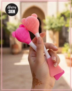 Pinceau en Silicone 2 en 1
