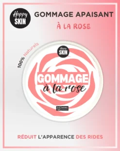 GOMMAGE VISAGE À LA ROSE - Purifiant et Apaisant