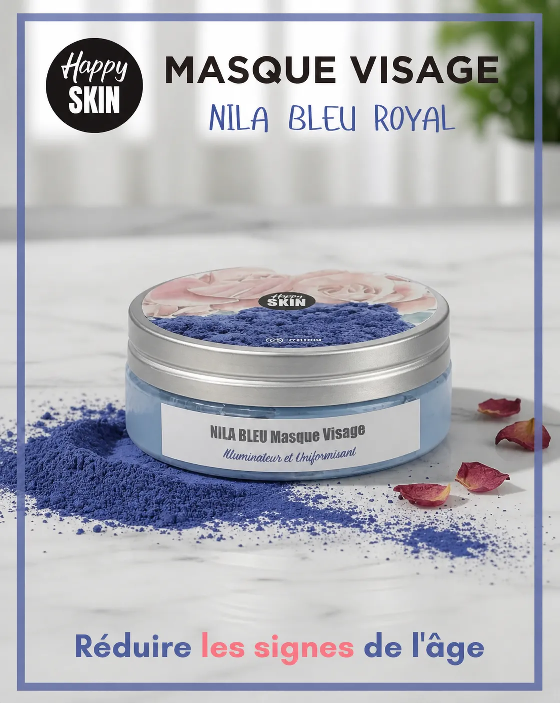 NILA BLEU Royal Masque Visage Eclaircissant 1 NILA BLEU Royal Masque Visage Eclaircissant