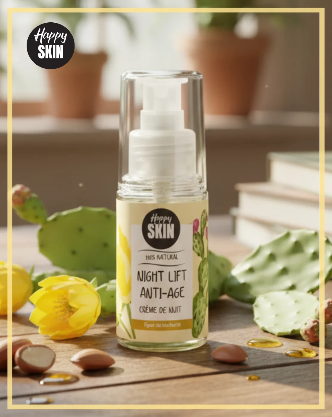 NIGHT LIFT Crème de Nuit Hydratante Anti-Age et Anti-Rides