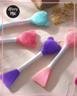 Pinceau en Silicone 2 en 1
