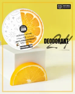 Déodorant Naturel Ι Anti-Transpirant Efficacité 24H Sans Sel Aluminium