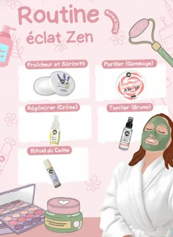 routine soins visage eclat zen