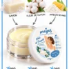 Natural cornstarch ingredient infographic